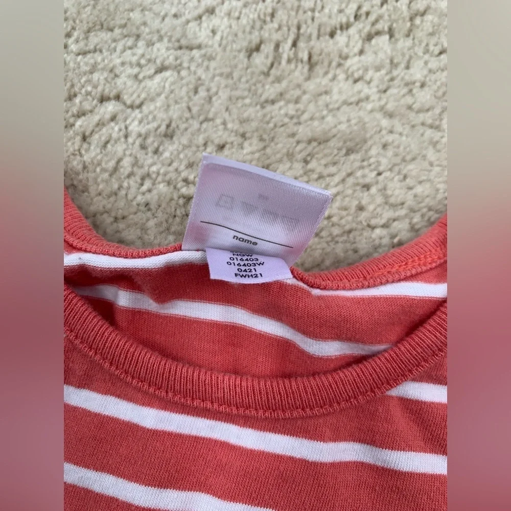 Hanna Andersson Size 130, 8, Mixie Dress in Stripes and Flowers